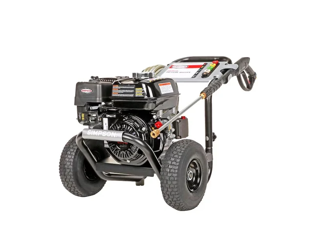 SIMPSON PowerShot PS3228 Commercial Gas Pressure Washer — 3300 PSI, 2.5 GPM, Honda GX200 + AAA Triplex